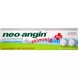 Neo-angin harmonijny plus cherry mentol, 20 szt