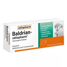 BALDRIAN-RATIOPHARM tabletki powlekane 30 szt