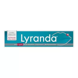 LYRANDA Tabletki do żucia, 15 szt