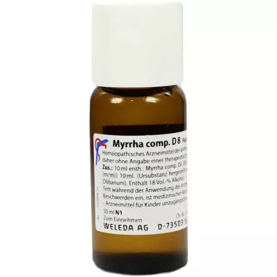 MYRRHA komp.D 8 Rozcieńczenie, 50 ml MYRRHA komp.D 8 Rozcieńczenie, 50 ml