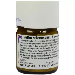 SULFUR SELENOSUM D 6 Tritureation, 50 g