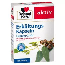 DOPPELHERZ Kapsułki na zimno olejek eukaliptusowy 40 szt