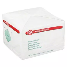 MULLKOMPRESSEN 20x20 cm niesterylne 8-warstwowe, 100 szt