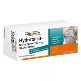 HYDROTALCIT-ratiopharm 500 mg tabletki do żucia, 100 szt