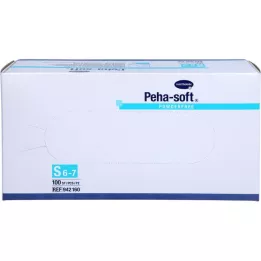 PEHA-SOFT Lat.Einm.Untert.Hands.niesterylne bezpudrowe S, 100 szt