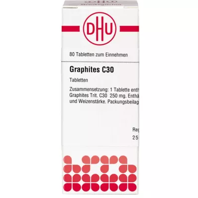 GRAPHITES C 30 tabletek, 80 szt GRAPHITES C 30 tabletek, 80 szt