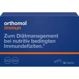 Orthomol Odporne bezpośrednie granulki pomarańczowe, 30 szt