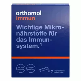 ORTHOMOL Immun Direct Granules Pomarańczowy, 7 szt