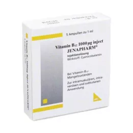 VITAMIN B12 1000 μg Inject Jenapharm ampułki, 5 szt