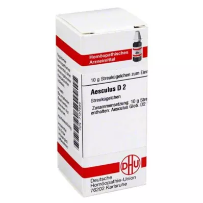 AESCULUS D 2 Kuleczki, 10 g AESCULUS D 2 Kuleczki, 10 g