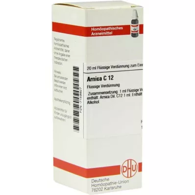 ARNICA C 12 Rozcieńczenie, 20 ml ARNICA C 12 Rozcieńczenie, 20 ml