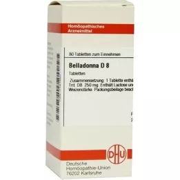 BELLADONNA D 8 tabletek, 80 szt