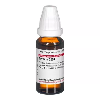 BRYONIA D 200 Rozcieńczenie, 20 ml