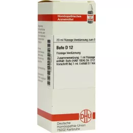 BUFO D 12 Rozcieńczenie, 20 ml
