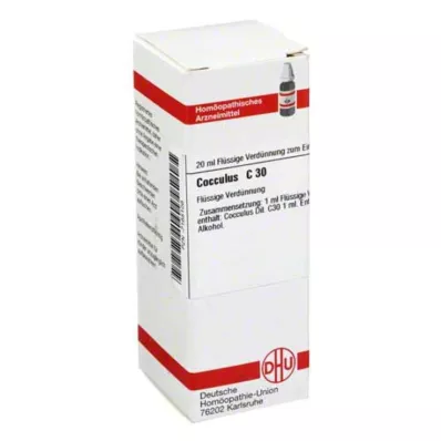 COCCULUS C 30 Rozcieńczenie, 20 ml