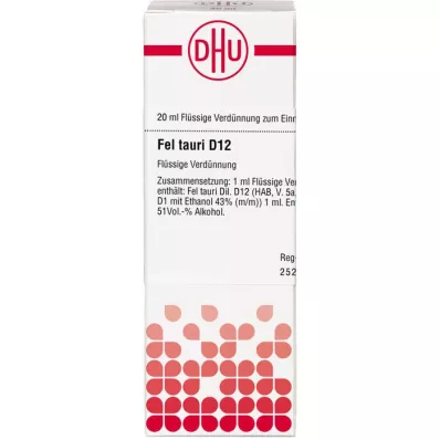 FEL TAURI D 12 Rozcieńczenie, 20 ml