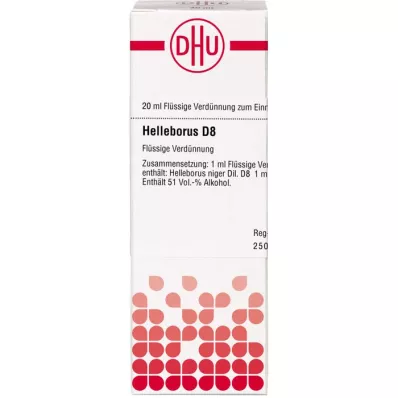 HELLEBORUS D 8 Rozcieńczenie, 20 ml