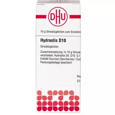 HYDRASTIS D 10 Kuleczek, 10 g