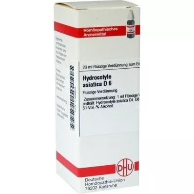 Hydrokotyle Asiatica D 6, 20 ml Hydrokotyle Asiatica D 6, 20 ml