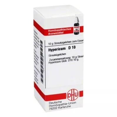 Hypericum D 10 Globuli, 10 g Hypericum D 10 Globuli, 10 g