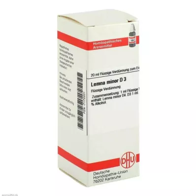 LEMNA drobne D 3 Rozcieńczenie, 20 ml