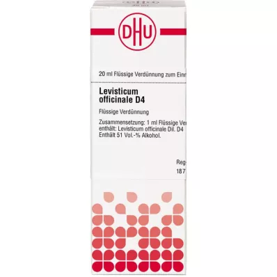 Levisticum Off D 4, 20 ml Levisticum Off D 4, 20 ml