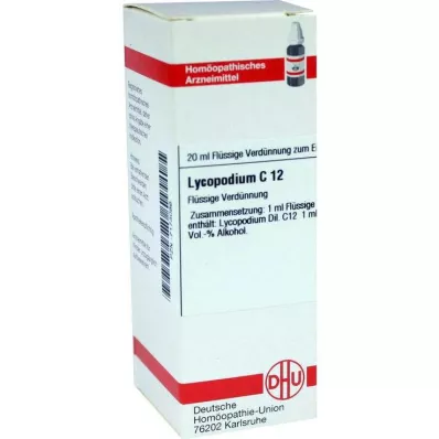 LYCOPODIUM C 12 Rozcieńczenie, 20 ml LYCOPODIUM C 12 Rozcieńczenie, 20 ml