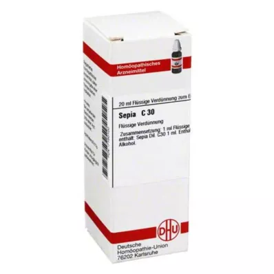 SEPIA C 30 Rozcieńczenie, 20 ml