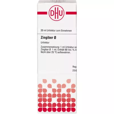 ZINGIBER Nalewka macierzysta, 20 ml
