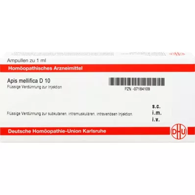 API Mellifica D10, 10x1 ml API Mellifica D10, 10x1 ml