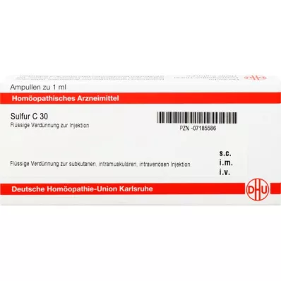 Siarka C30, 50x1 ml Siarka C30, 50x1 ml