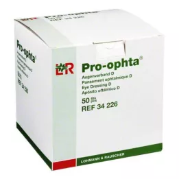 PRO-OPHTA Opatrunek na oczy D, 50 szt
