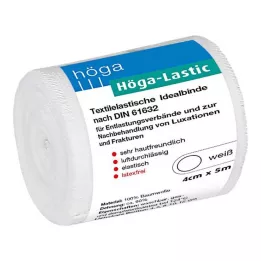 HÖGA-LASTIC Bandaż idealny 4 cm x 5 m z celofanem, 1 szt