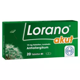 LORANO tabletki ostre 20 szt