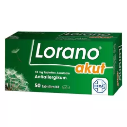 LORANO tabletki ostre 50 szt