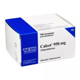CALCET 950 mg tabletki z filmu, 100 szt
