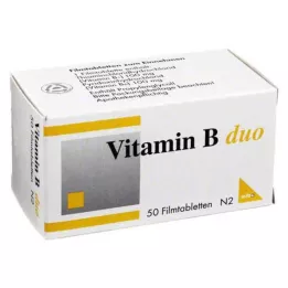 VITAMIN B DUO tabletki z powszechnym filmem, 50 szt