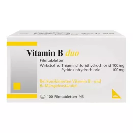 VITAMIN B DUO Tabletki powlekane, 100 szt