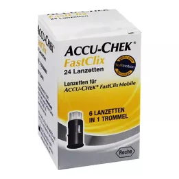 ACCU-CHEK Fastclix Lanzetten, 24 szt