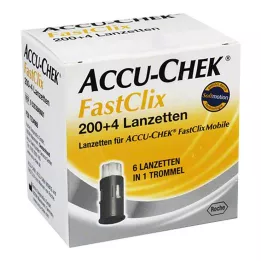 ACCU-CHEK Fastclix Lanzetten, 204 szt