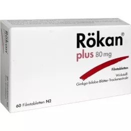 RÖKAN Plus 80 mg tabletki z filmu, 60 szt