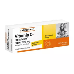 VITAMIN C-RATIOPHARM retard 500 mg kapsułki, 100 szt