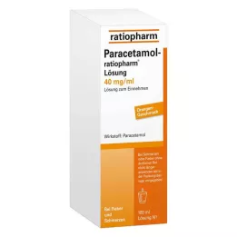 PARACETAMOL-roztwór ratiopharm 100 ml
