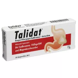 TALIDAT Pastylki do żucia na zgagę 20 szt
