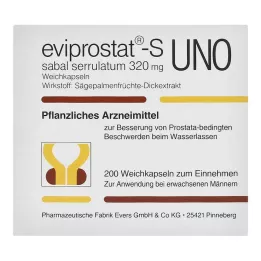 EVIPROSTAT-S sabal serrulatum 320 uno kapsułki, 200 szt