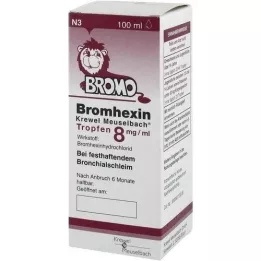 BROMHEXIN Krewew Meuselb.Dropten 8mg/ml, 100 ml