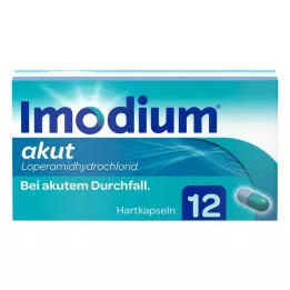 IMODIUM kapsułki twarde ostre 12 szt