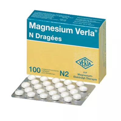MAGNESIUM VERLA N Drażetki, 10X100 St MAGNESIUM VERLA N Drażetki, 10X100 St