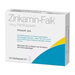 ZINKAMIN Falk 15 mg kapsułki twarde, 20 szt