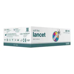 Lancety Klinion Soft Fine Color 28 G, 110 szt